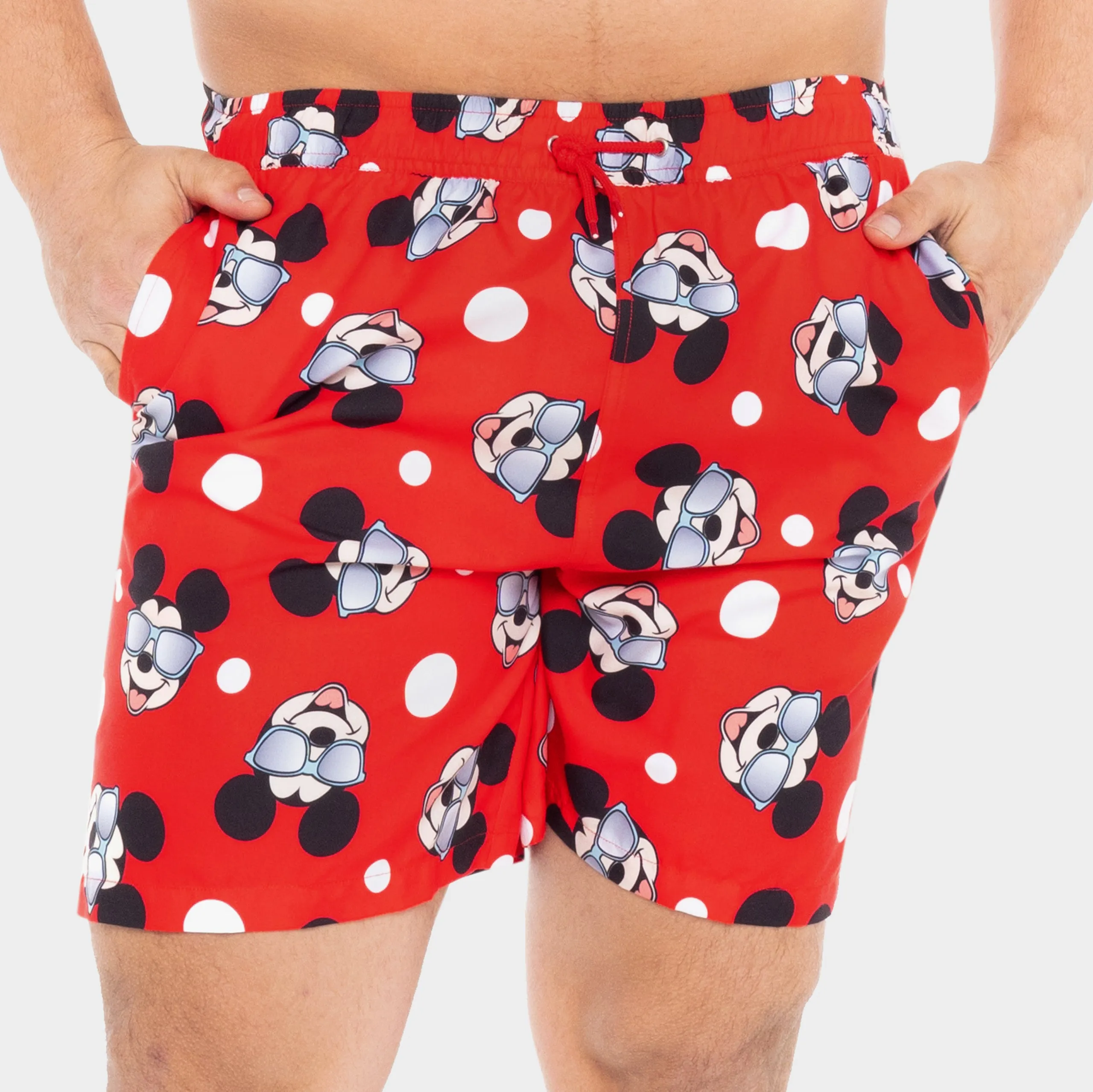 Mens Mickey Mouse Swim Trunks