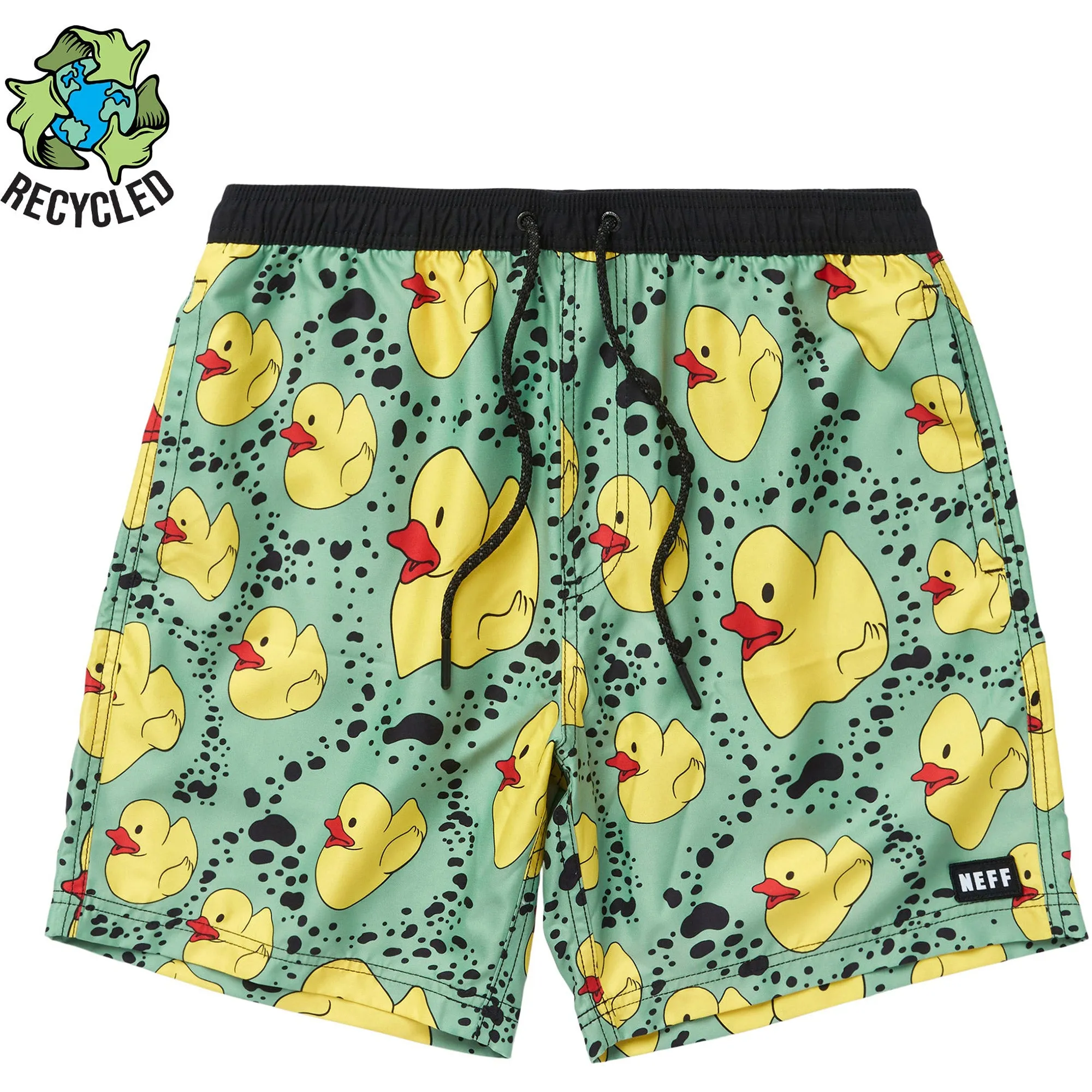 Men's NEFF Ducky Life 17" Hot Tub Swim Trunks