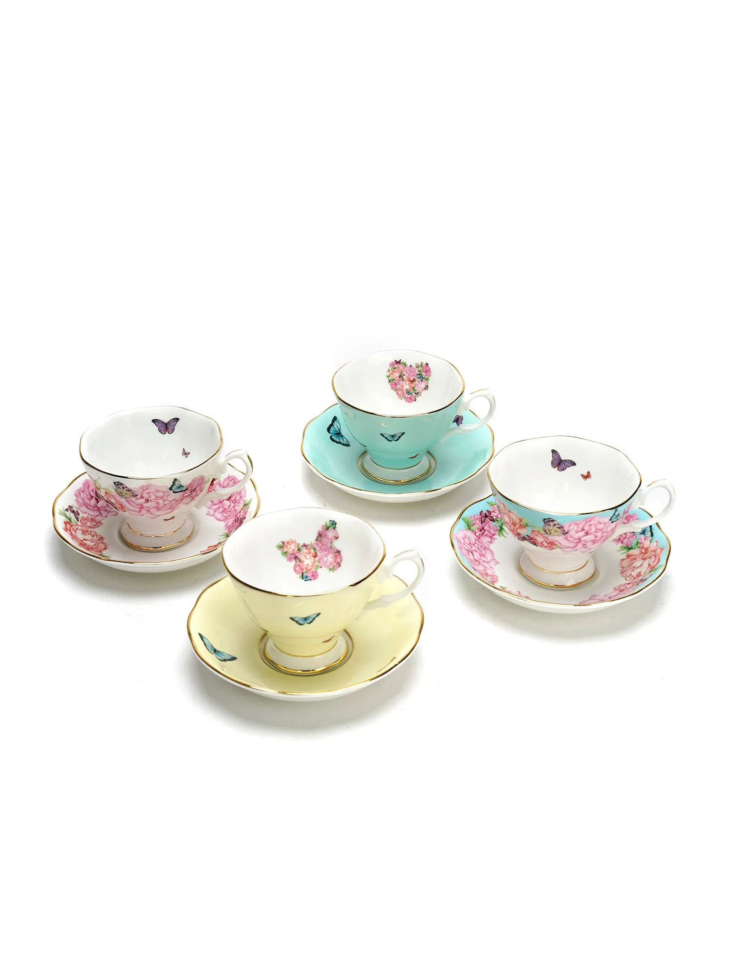 Miranda Kerr Teacup and Saucer Set of 4