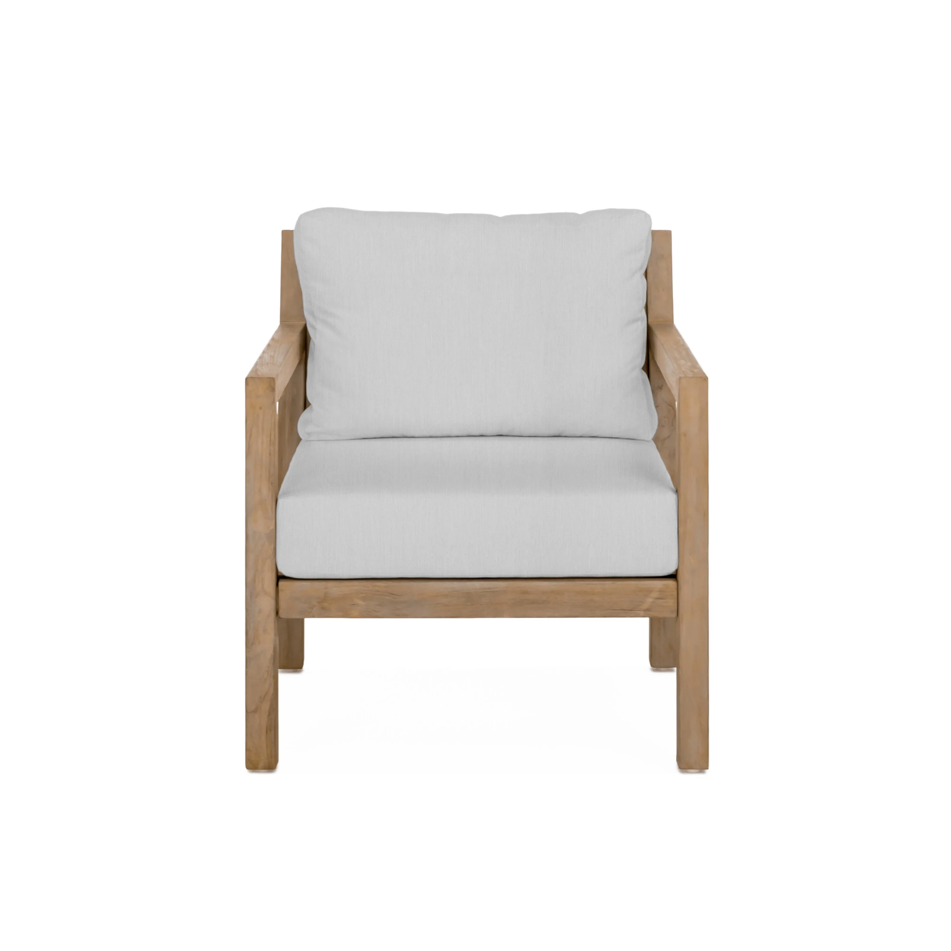 Monday Club Chair Brushed Teak - Brown