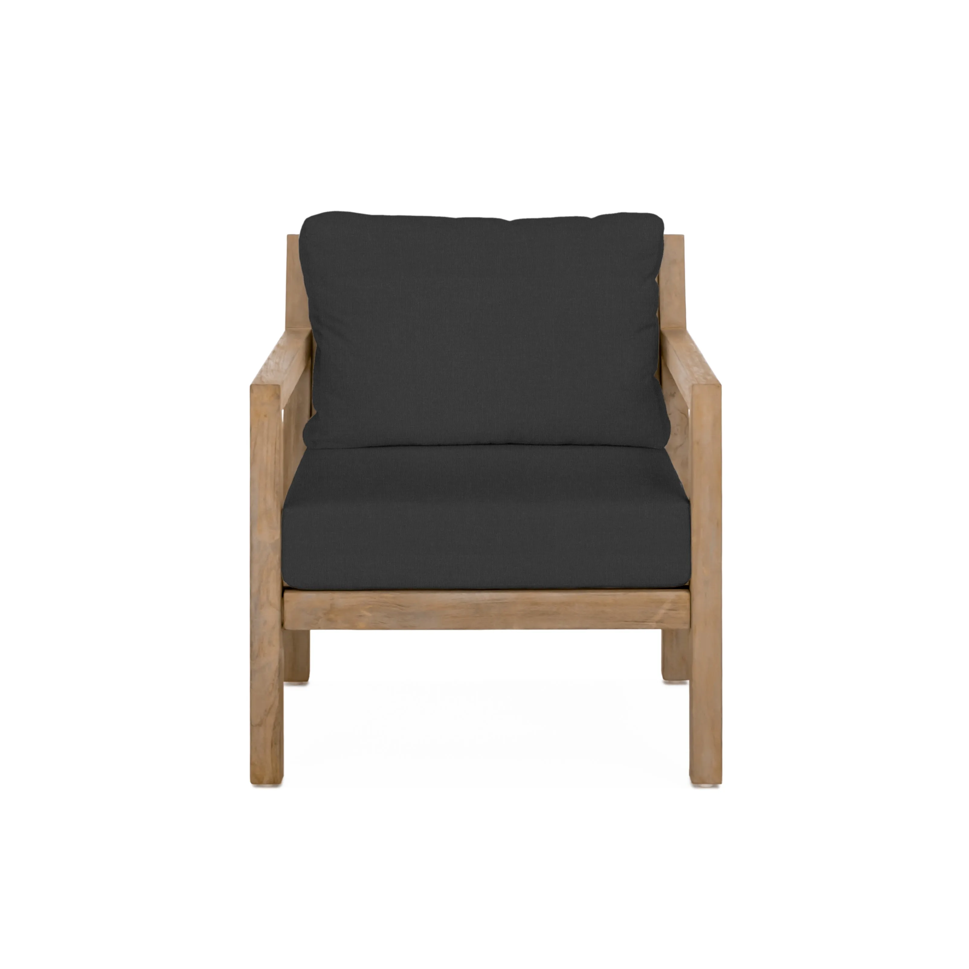 Monday Club Chair Brushed Teak - Brown