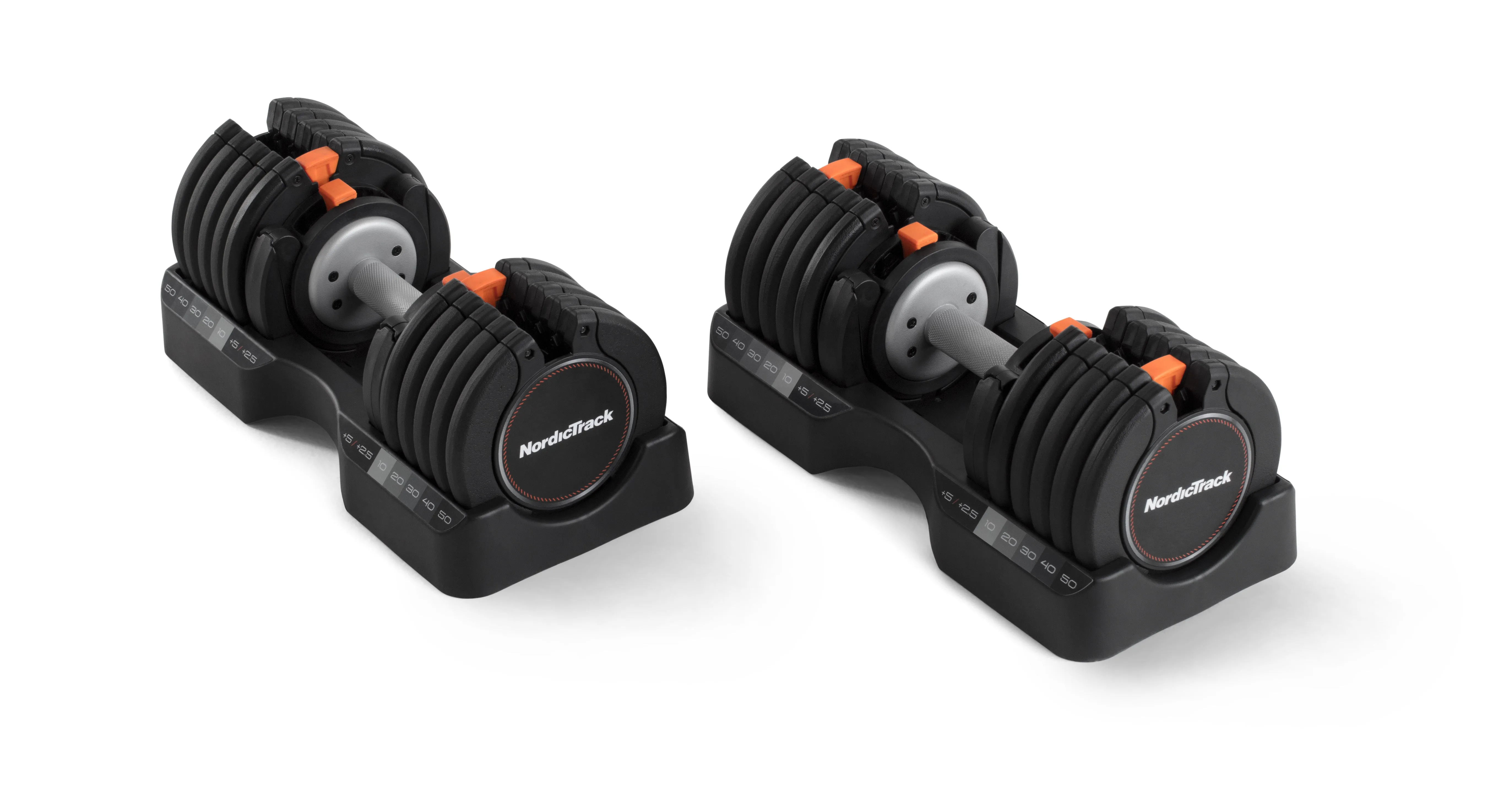 NordicTrack® 55 lb. Select-a-Weight Dumbbell Pair