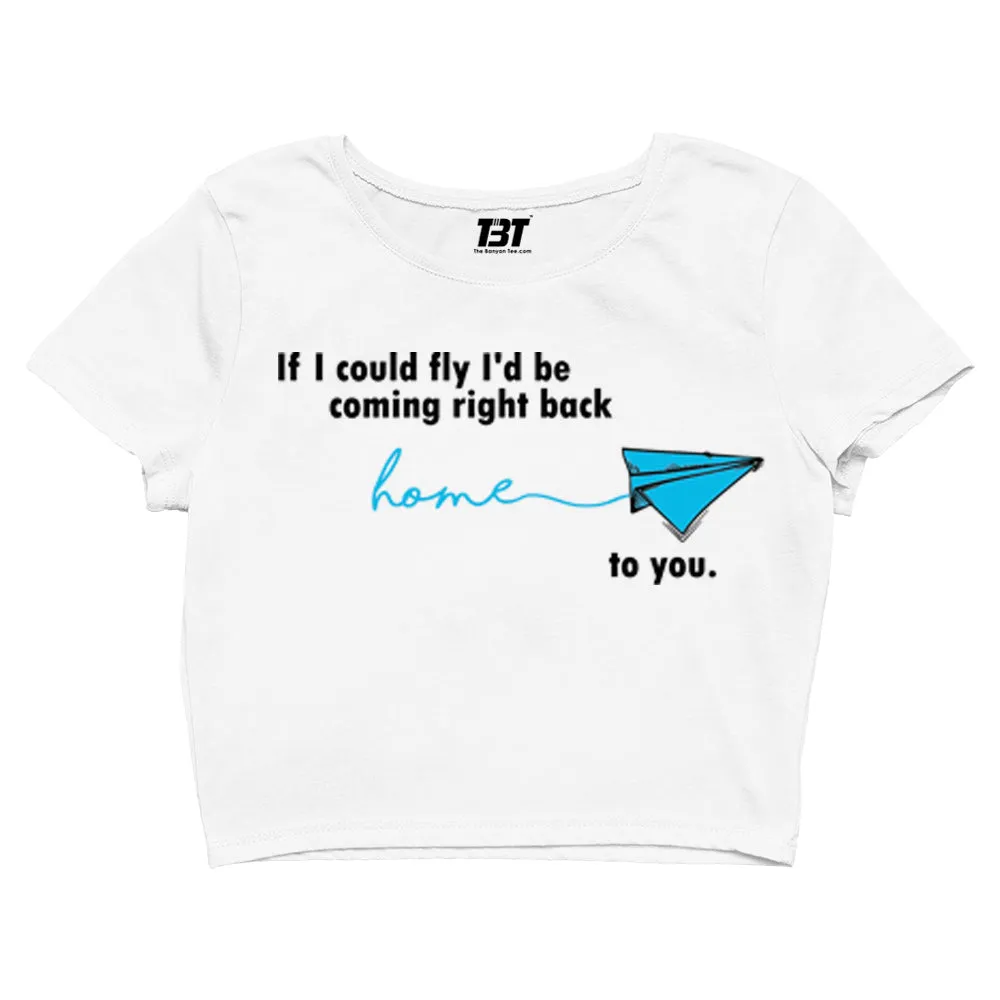 One Direction Crop Top - If I Could Fly