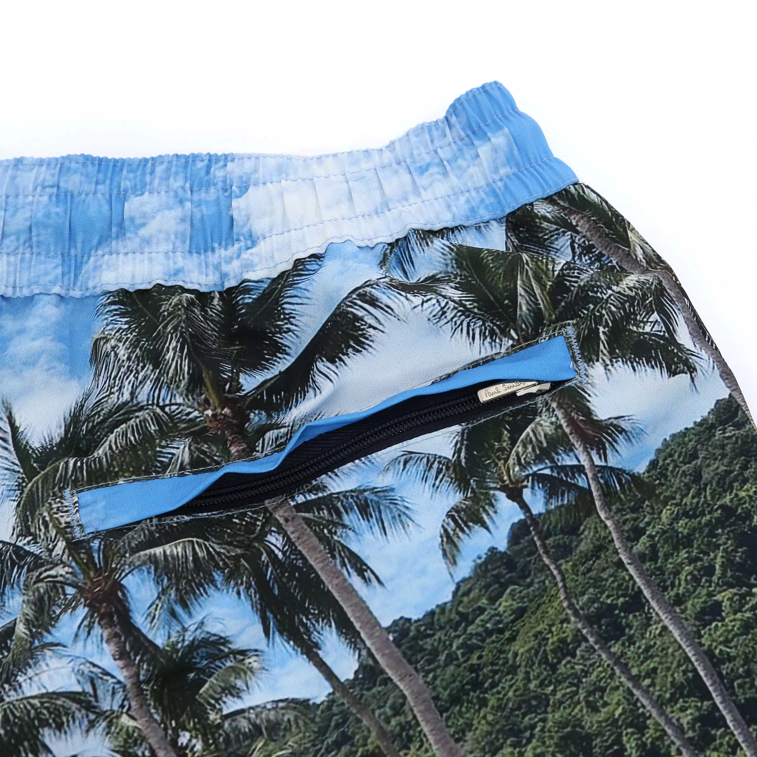 Paul Smith Paradise Swim Short in Sky Blue