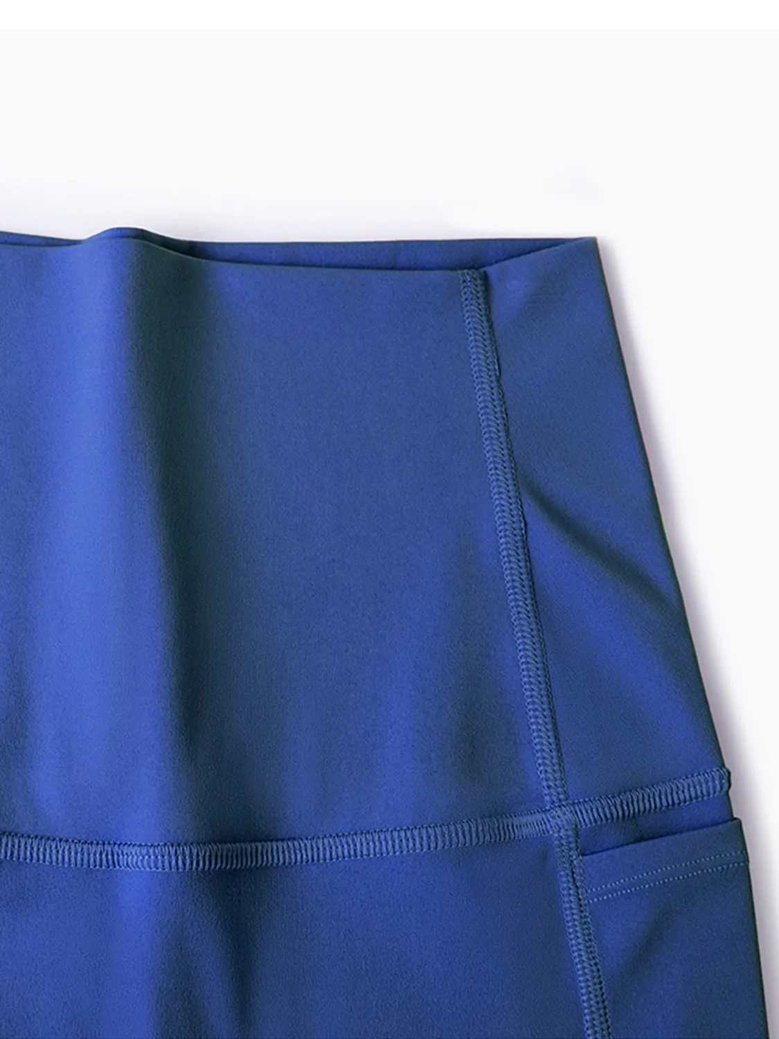 Pocketed High Waist Active Shorts