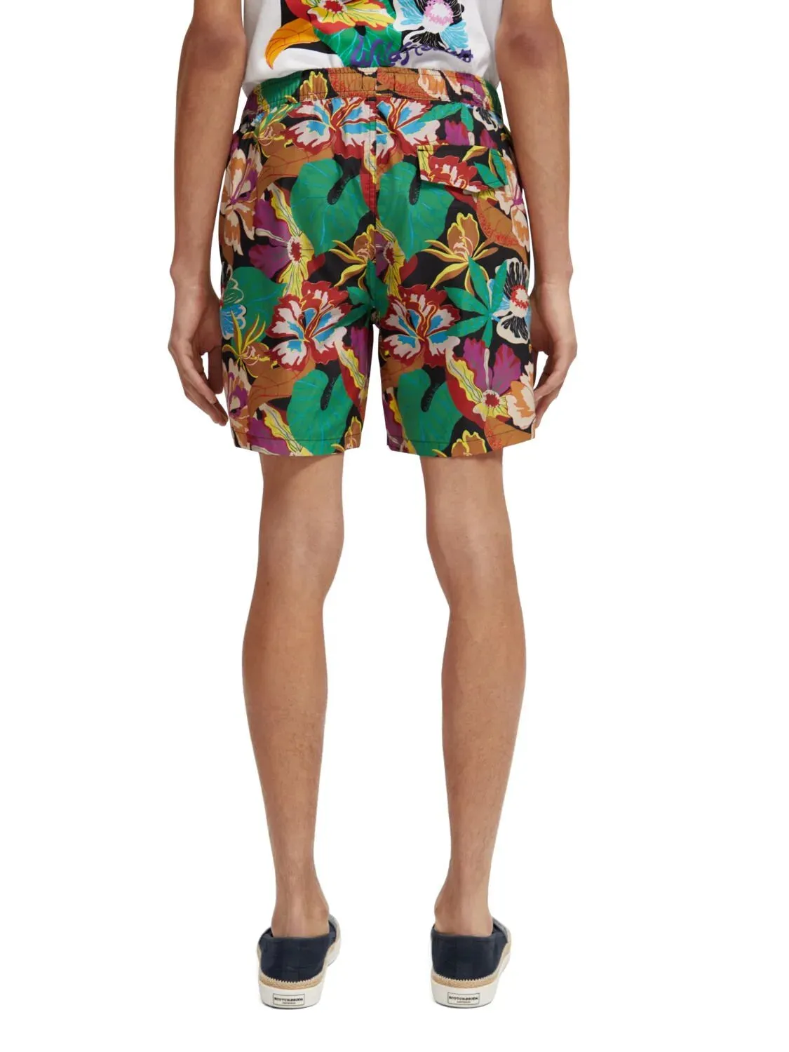 Printed Swim Short (Multi Color) - S1724145716