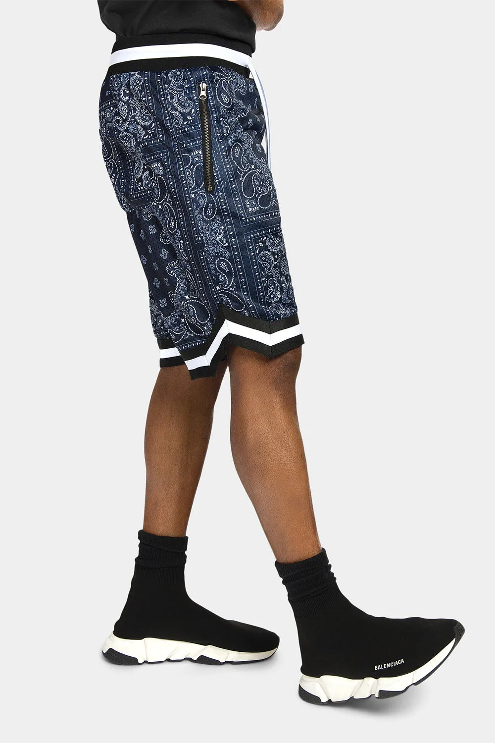 Pro Bandana Paisley Basketball Shorts