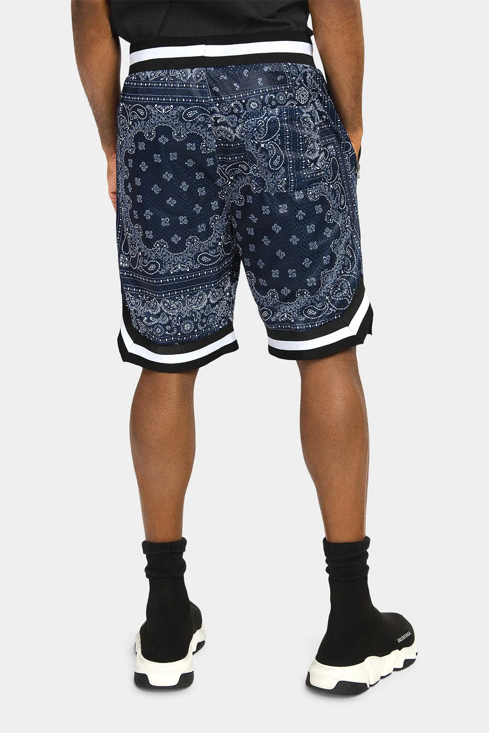 Pro Bandana Paisley Basketball Shorts