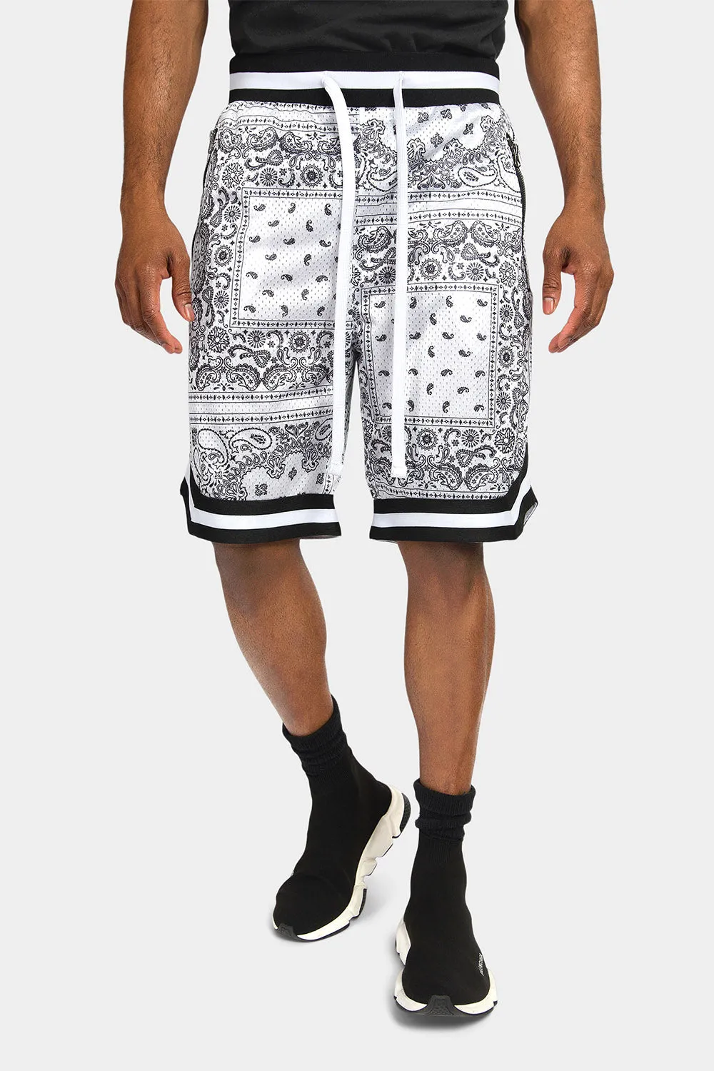 Pro Bandana Paisley Basketball Shorts