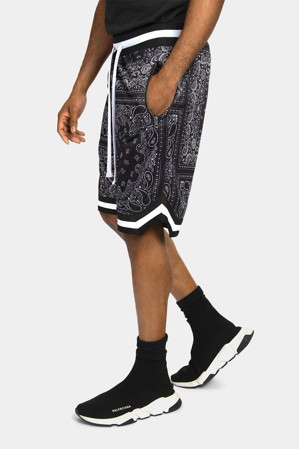 Pro Bandana Paisley Basketball Shorts