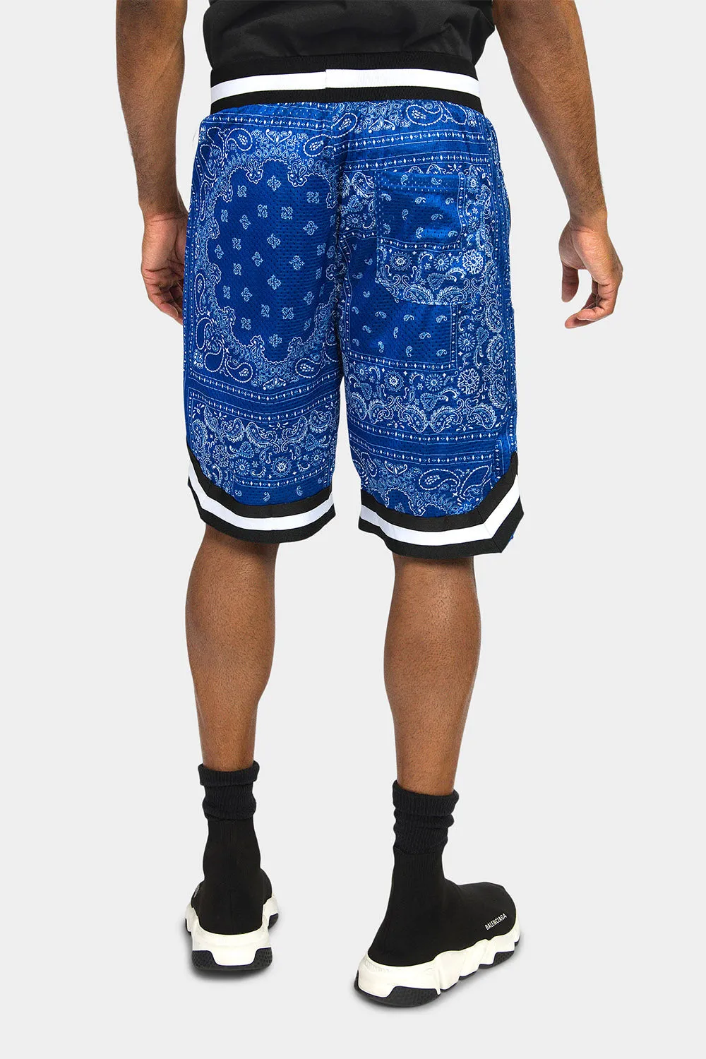 Pro Bandana Paisley Basketball Shorts