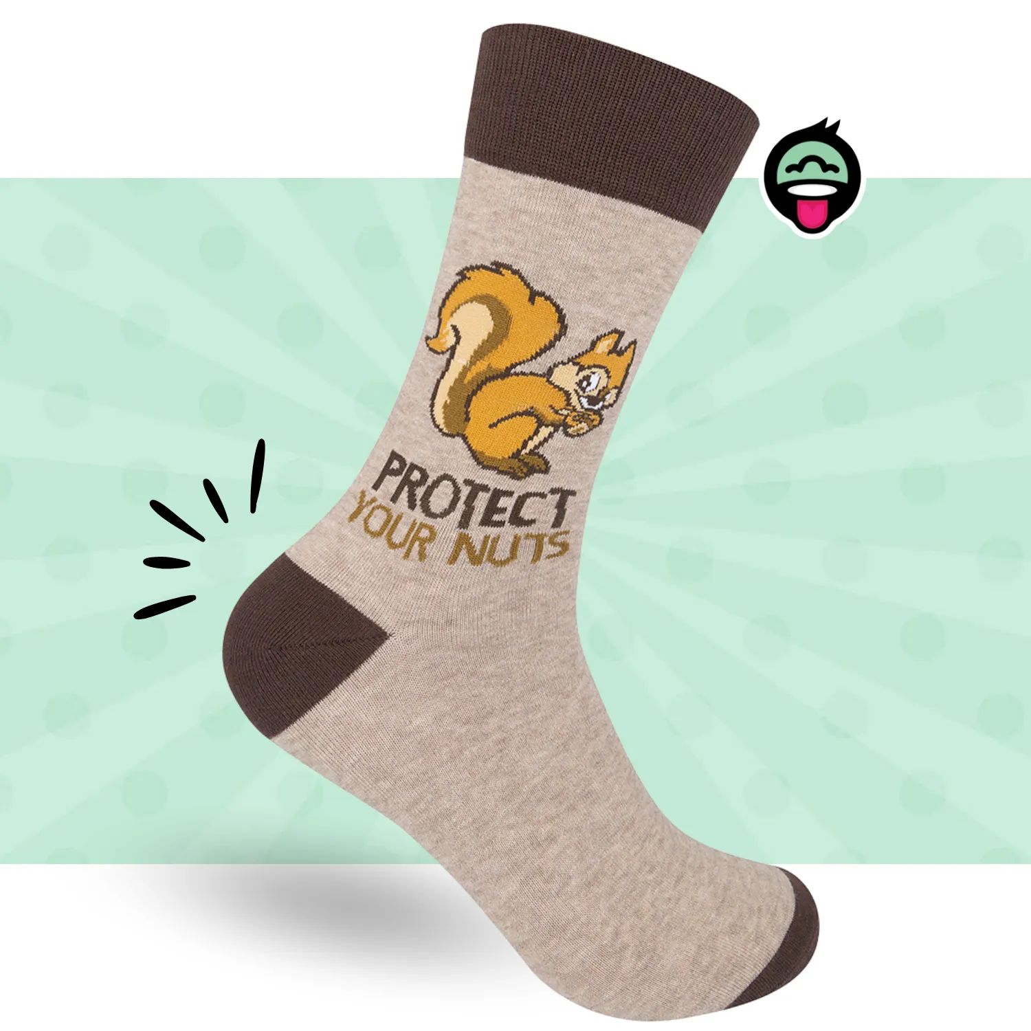 Protect Your Nuts Socks | Funny Socks | Men's Socks