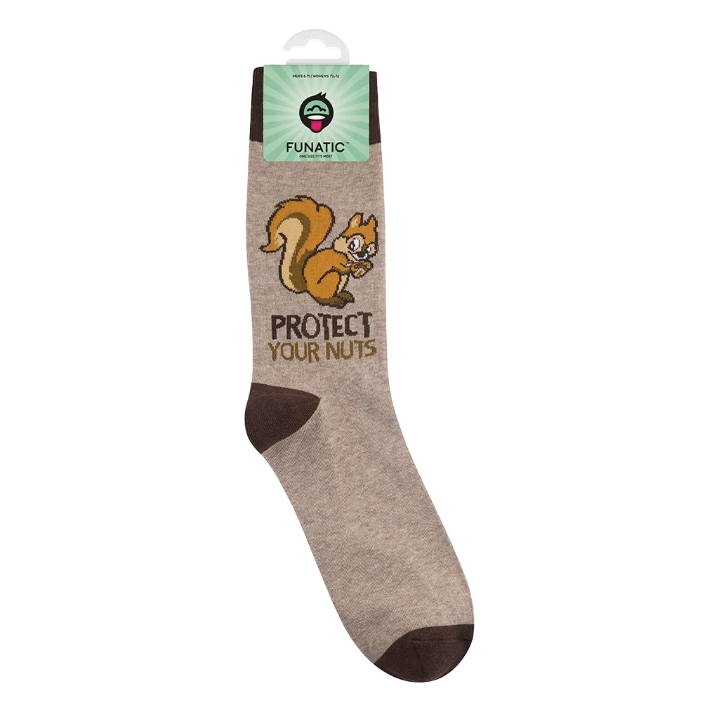 Protect Your Nuts Socks | Funny Socks | Men's Socks