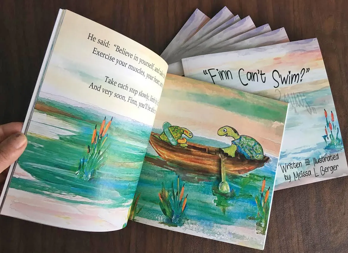 "Finn Can't Swim?" Children's Book