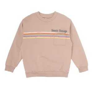 "Lines" Print Sweatshirt