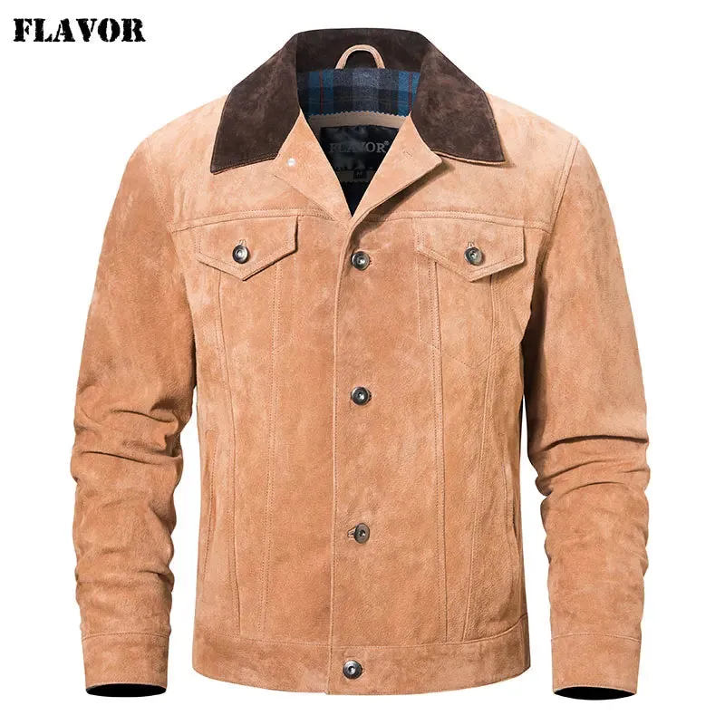 Real Leather Jacket for Men