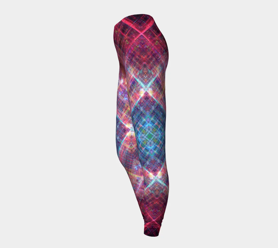 RED MATRIX RAINBOW | LEGGINGS | YANTRART