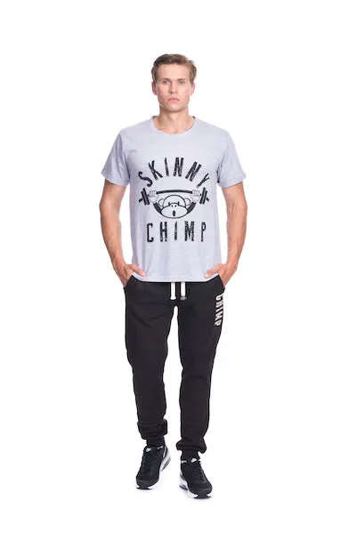 REGULAR FIT CLASSIC CHIMP T SHIRT- Grey