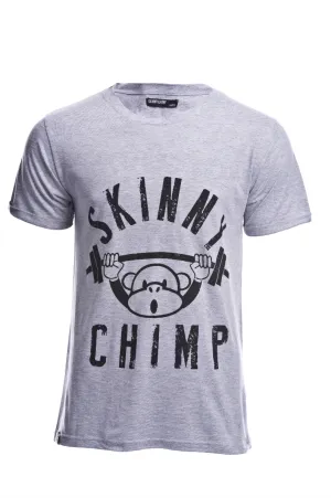 REGULAR FIT CLASSIC CHIMP T SHIRT- Grey