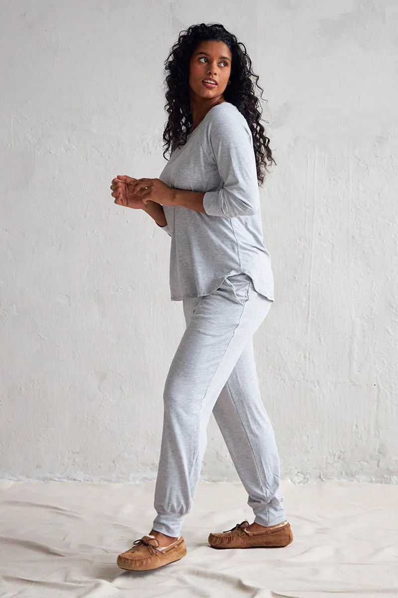 Relaxed Long Sleeve Top   Harem Pant