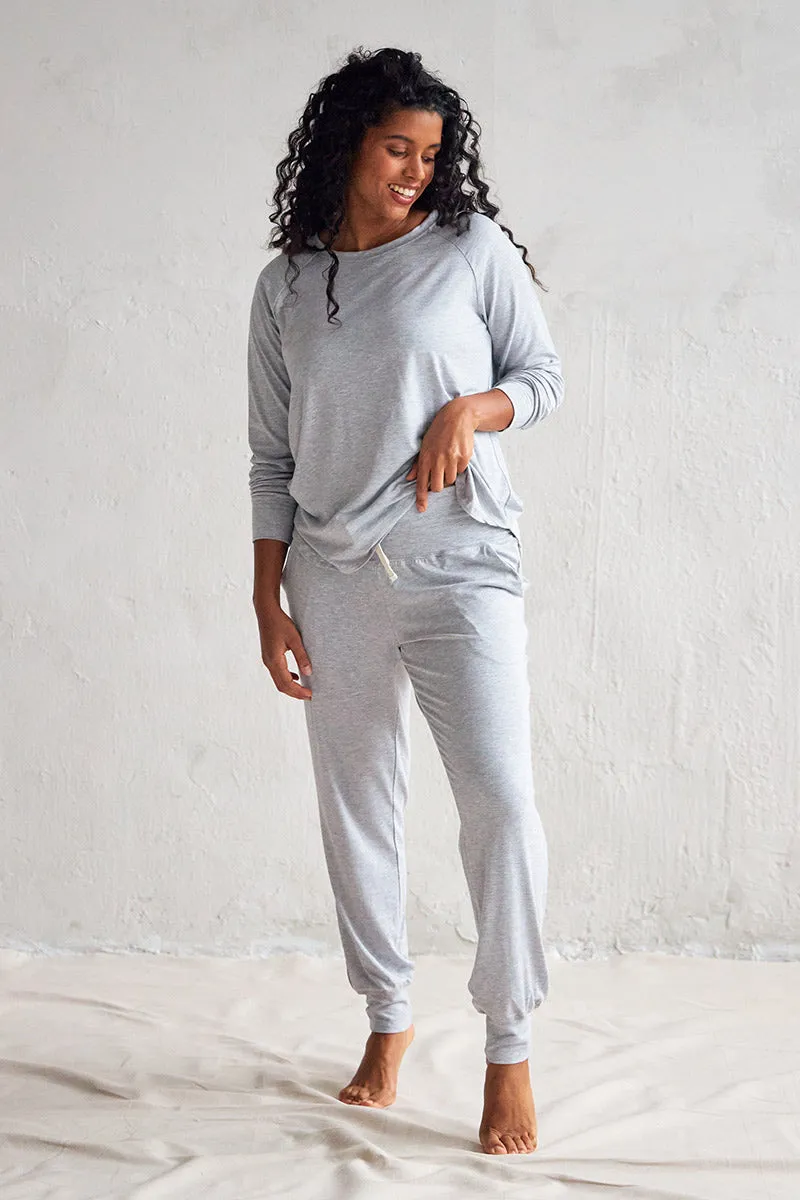 Relaxed Long Sleeve Top   Harem Pant