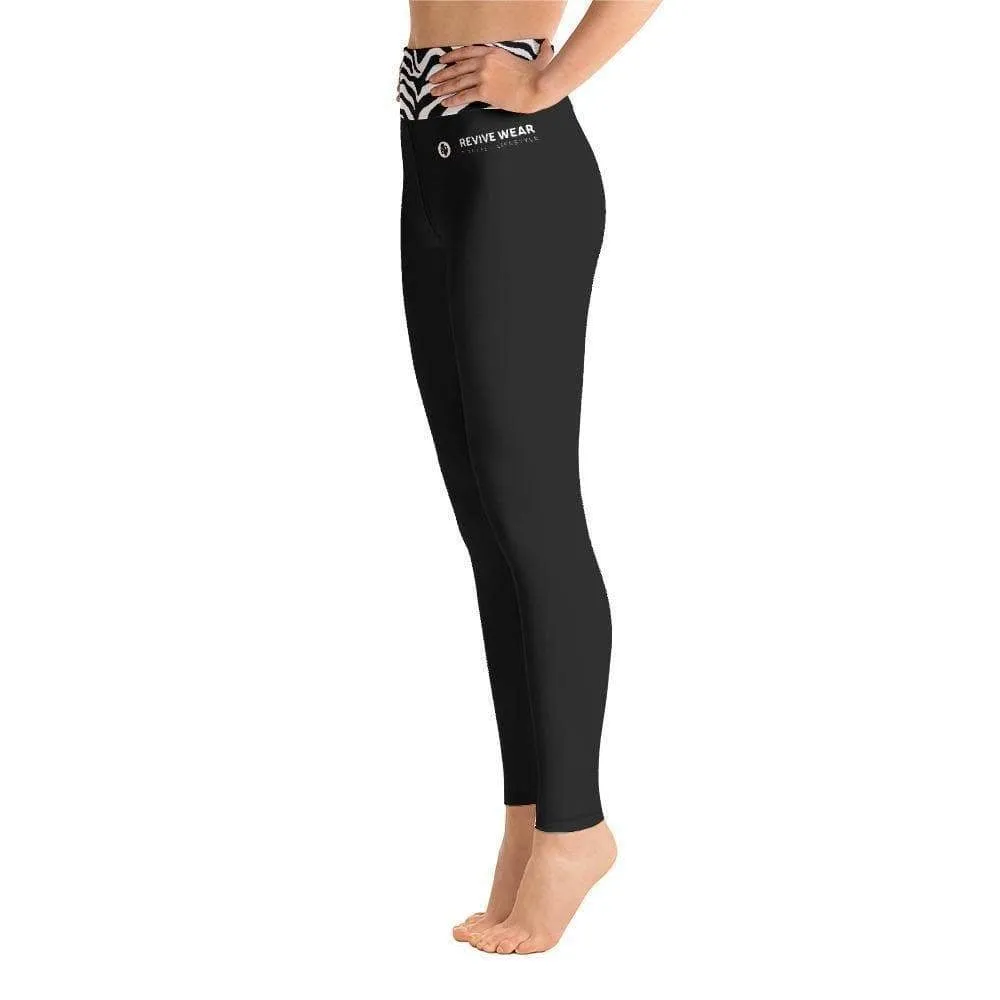 Revive Black Yoga Leggings