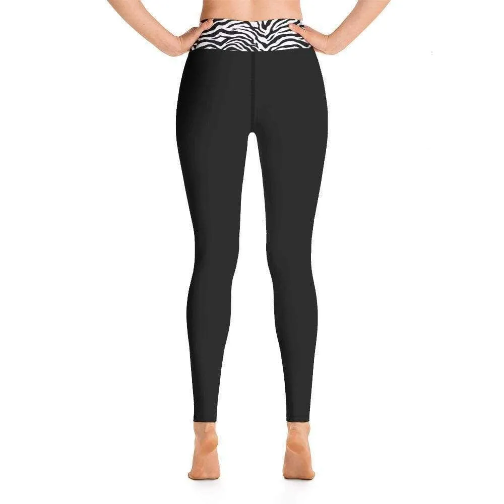 Revive Black Yoga Leggings