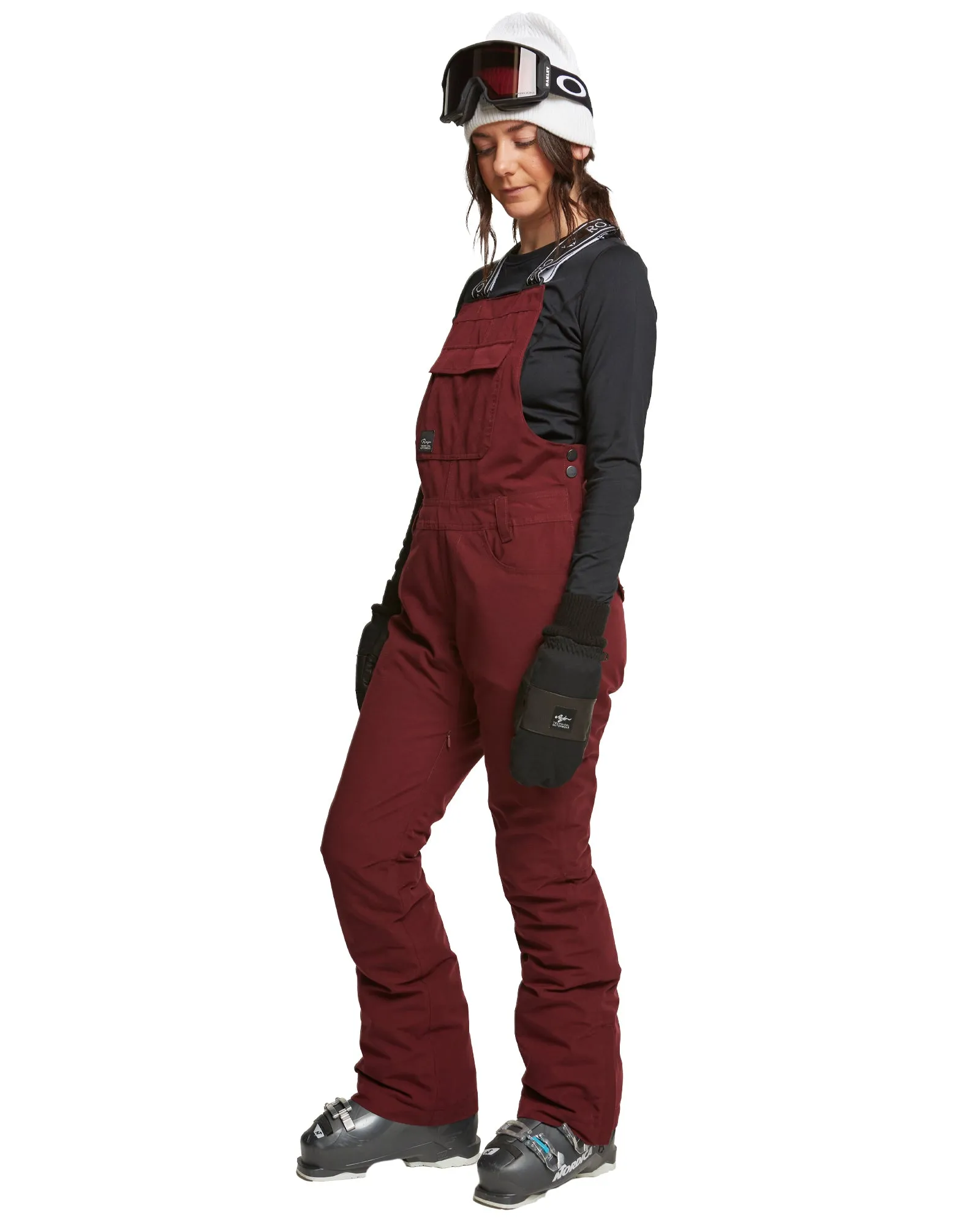 Rojo Snow Day Bib Wmns Pant Windsor Wine