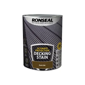 Ronseal Ultimate Protection Decking Stain - Dark Oak 5L