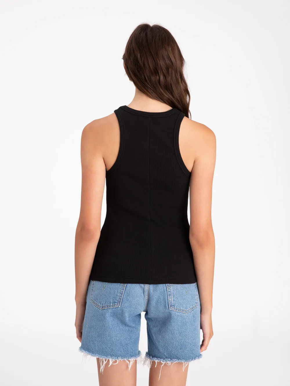 Sanctuary Perfect Rib Tank - Black