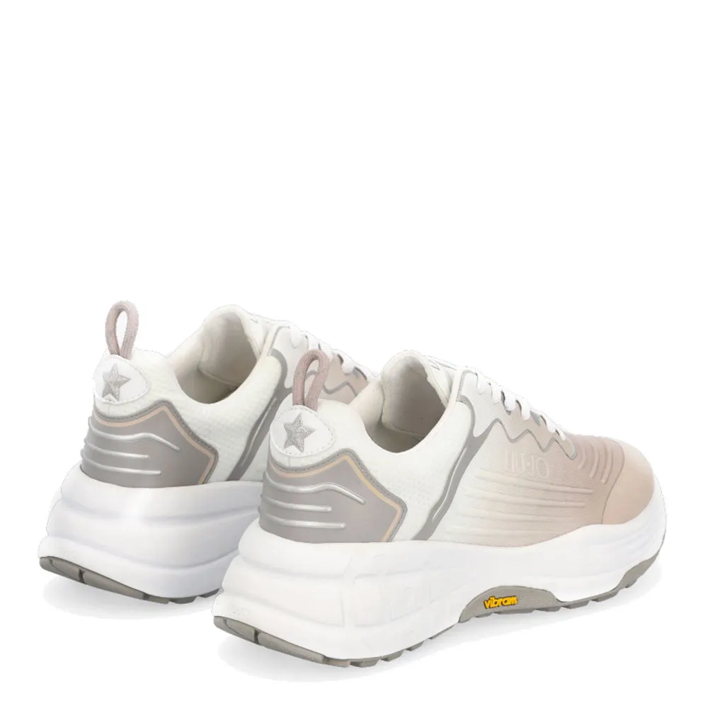 Scarpe Donna LIU JO Sneakers Running in Lycra colore White e Phard