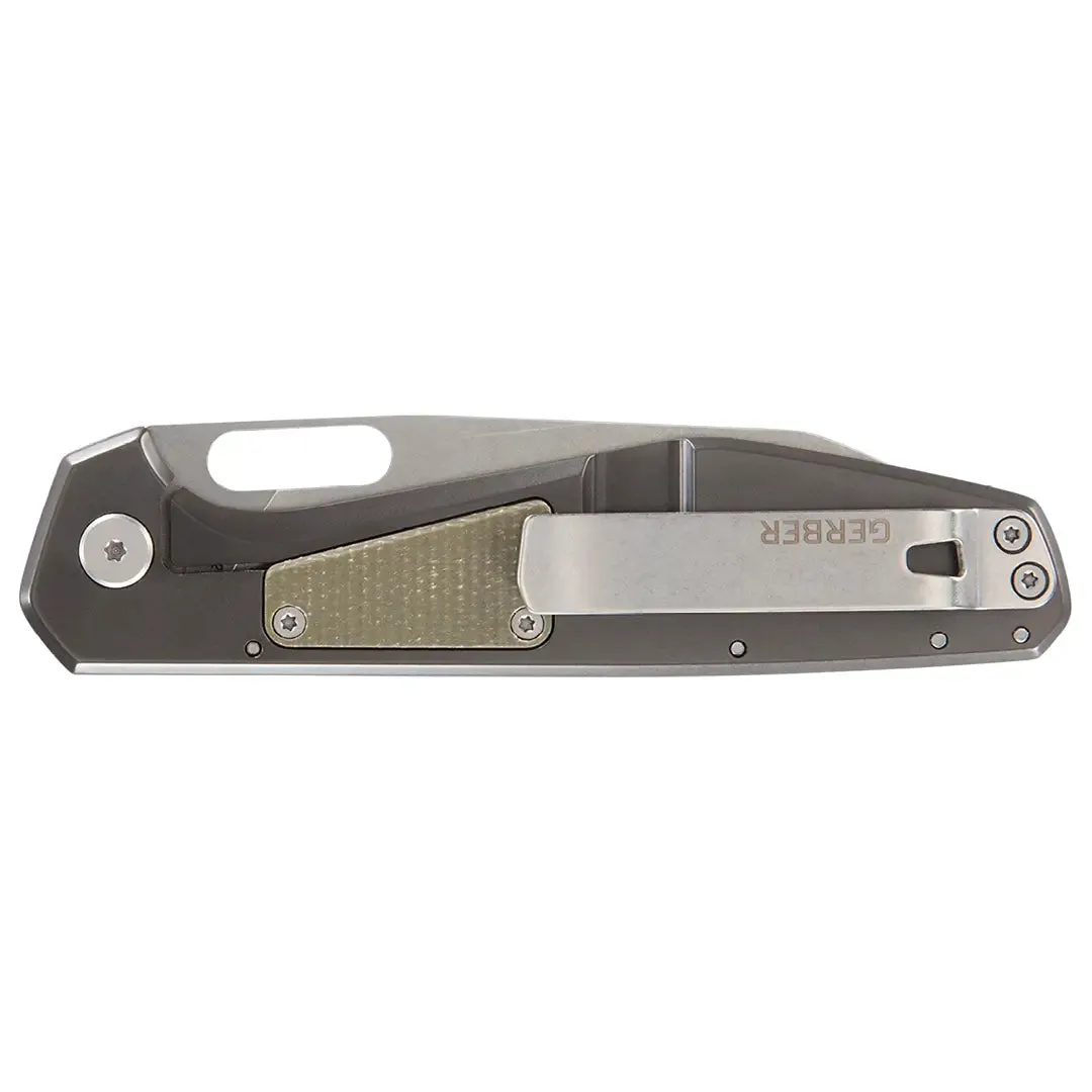 Slimsada FE DP Folding Clip Knife - Olive by Gerber