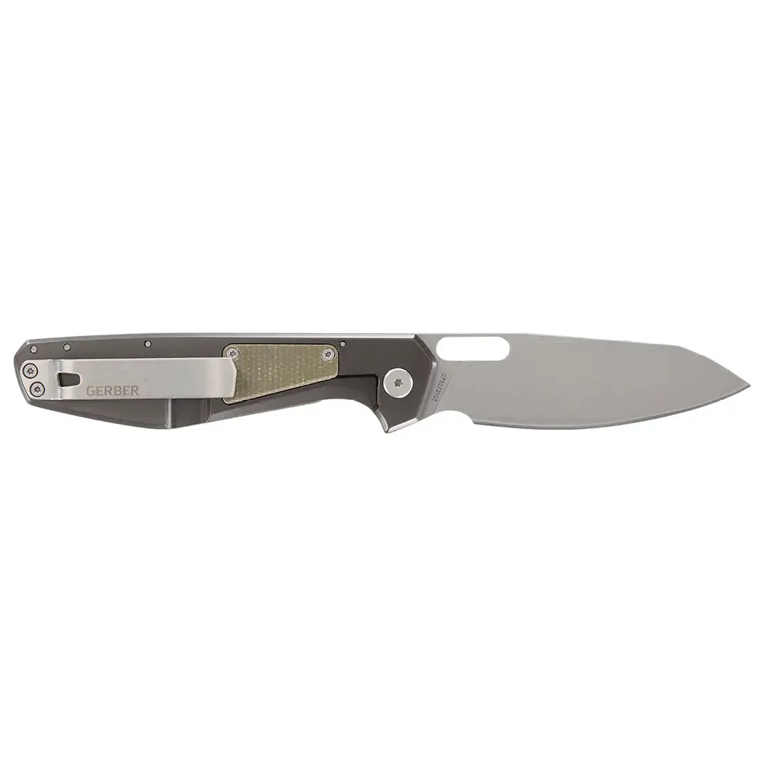 Slimsada FE DP Folding Clip Knife - Olive by Gerber