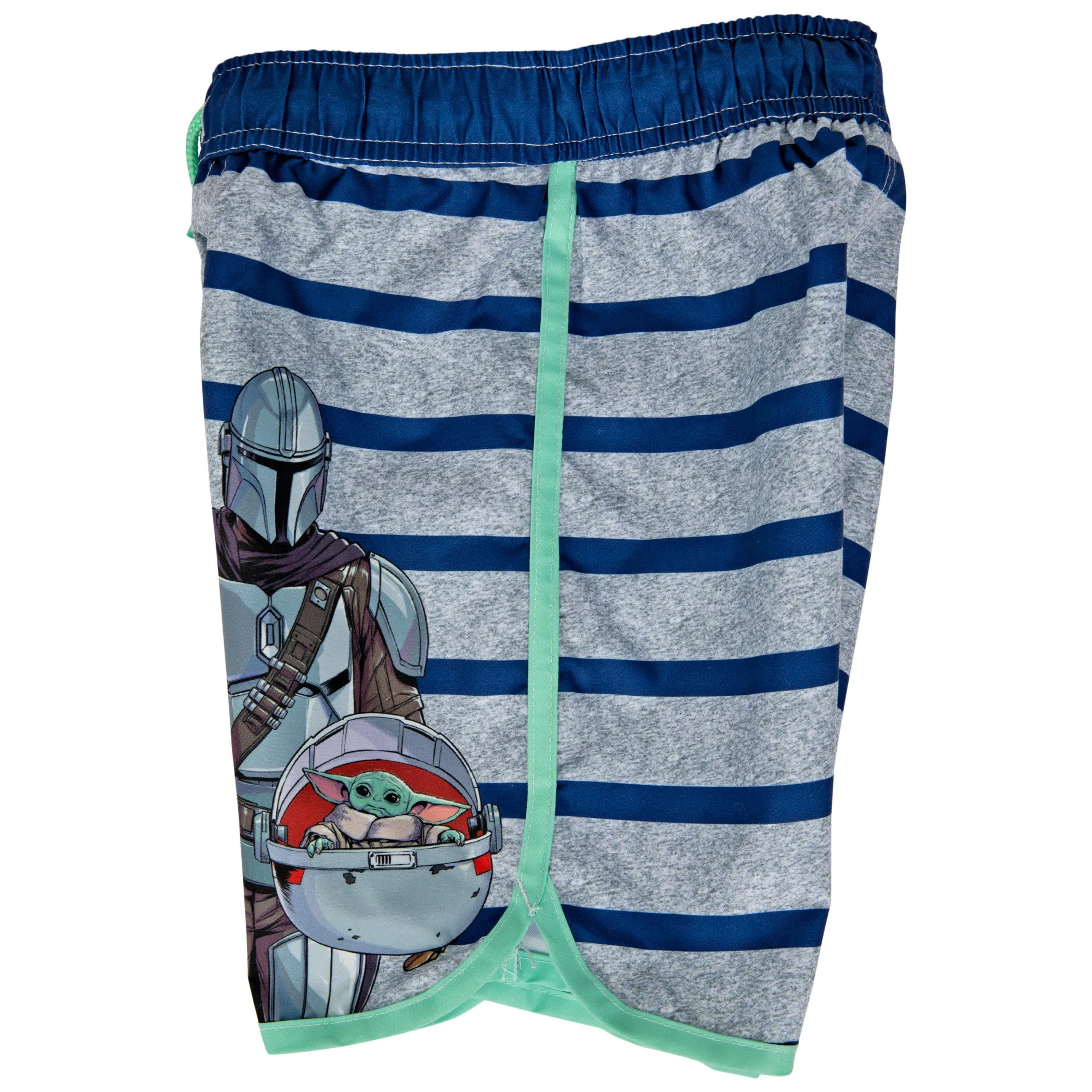 Star Wars The Mandalorian and The Child Grogu Youth Swim Shorts