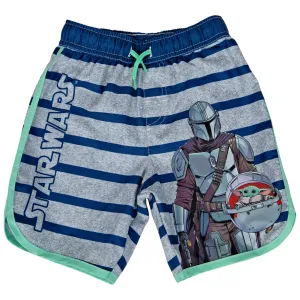 Star Wars The Mandalorian and The Child Grogu Youth Swim Shorts