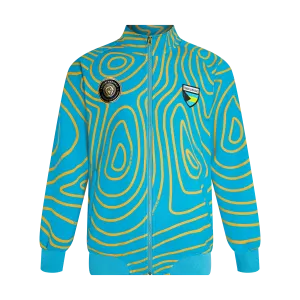 TEAM BAHAMAS TRACK JACKET-AQUA