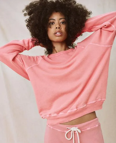 The College Sweatshirt, Tahitian Pink