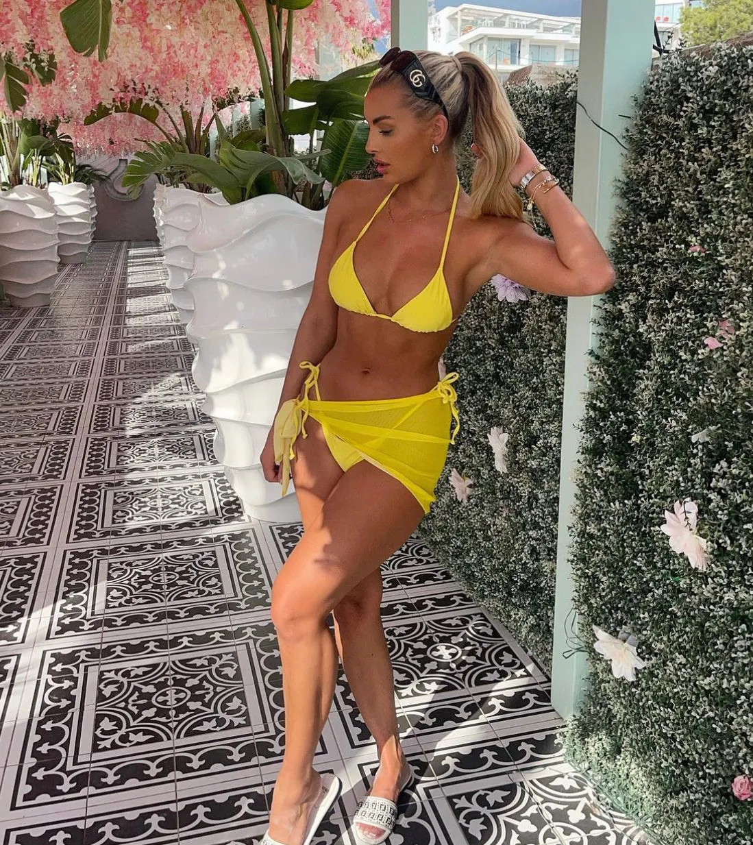 The Sunshine Bikini Set in Yellow