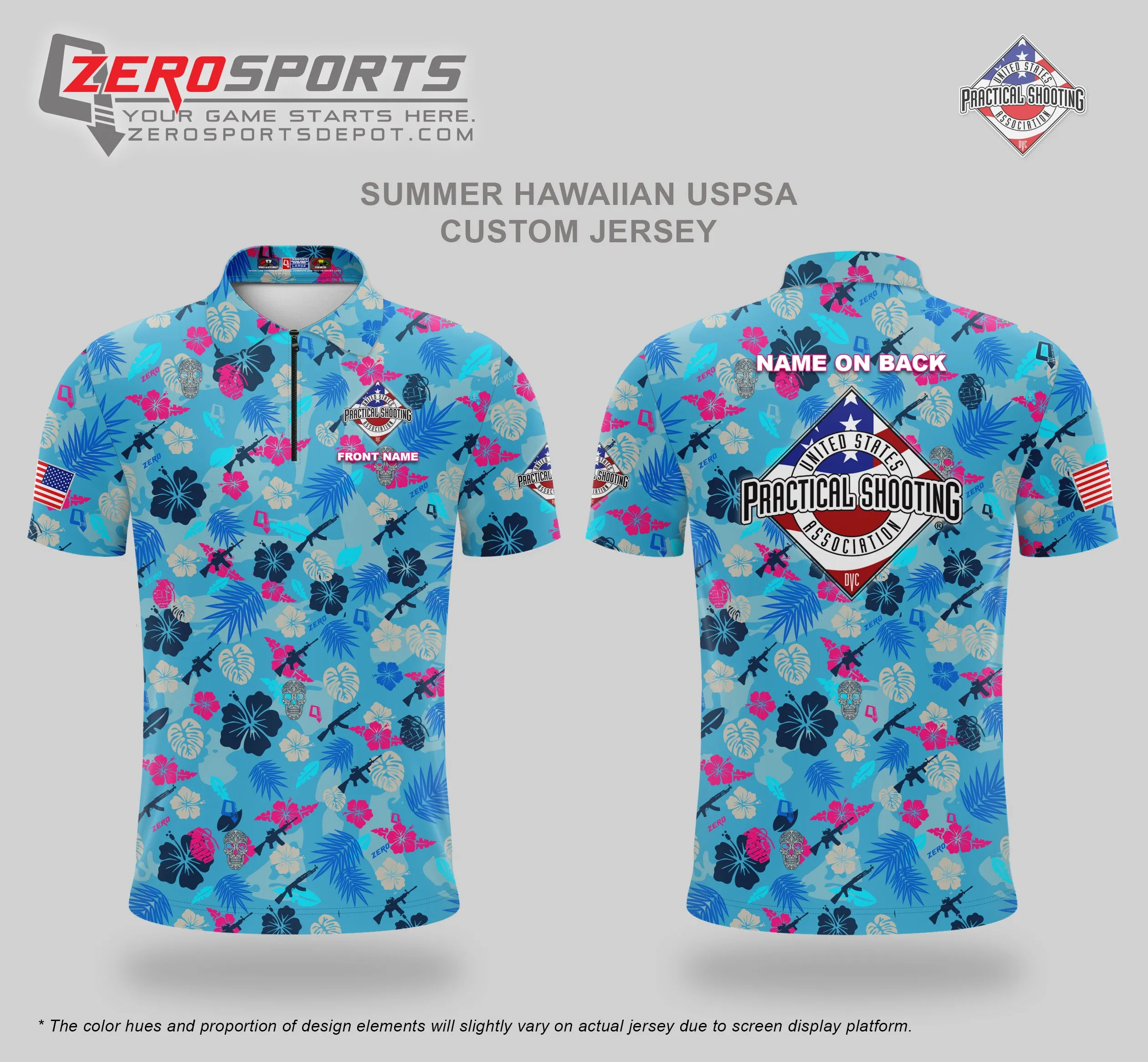 USPSA Summer Hawaiian Jersey