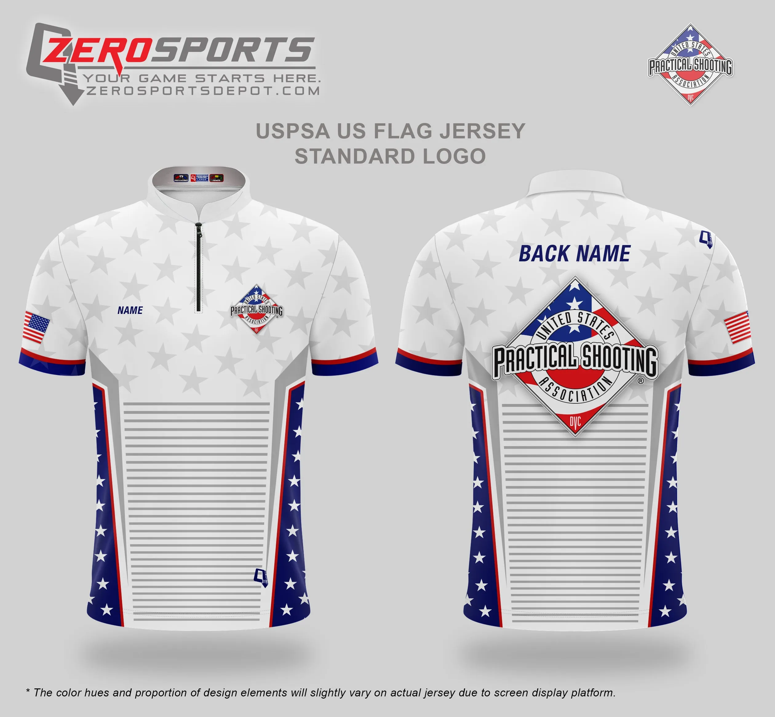 USPSA US Flag Standard Jersey