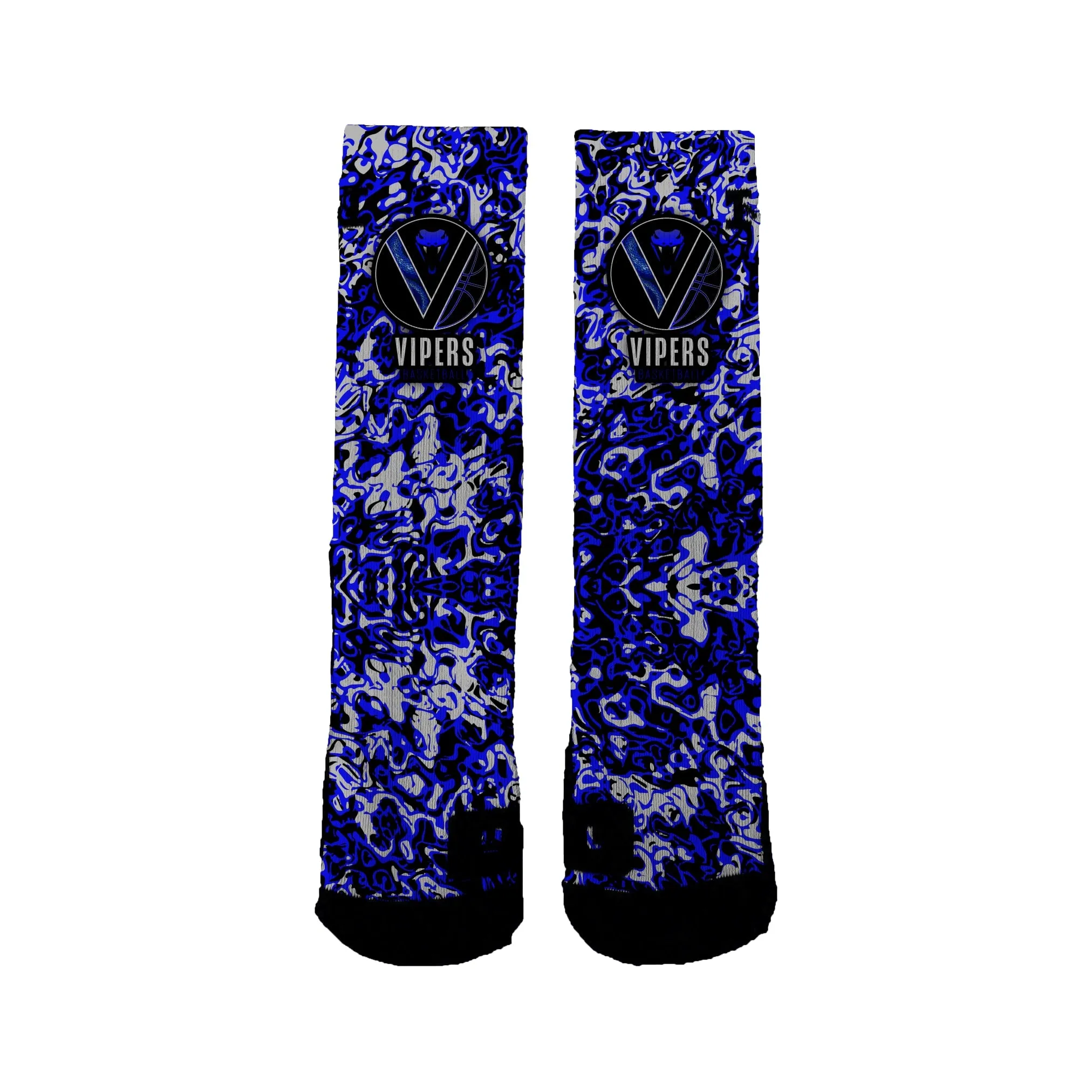 Viper Basketball Graffiti Socks